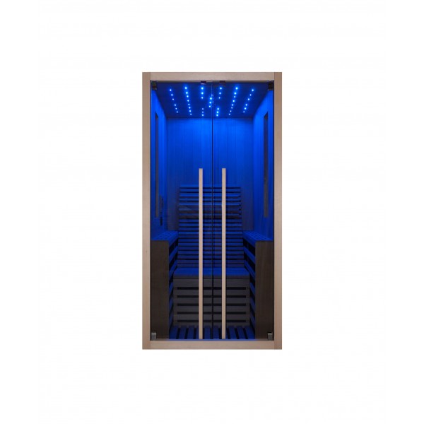 Sauna Carbon 100x130x195cm 1750 Watt 1 persoons infrarood