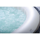 6-persoons whirlpool buitenbad 204x70cm Sanotechnik Aurora wit zwart