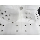 Whirlpool buitenbad 205x130x70cm Sanotechnik Modena wit grijs 3-persoons