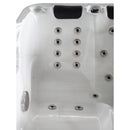 Whirlpool buitenbad 205x130x70cm Sanotechnik Modena wit grijs 3-persoons