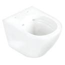 Kerra Delos verkort wandtoilet randloos met anti-kalk coating (inclusief zitting)