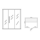Finse sauna Riga 150x120x190 3 persoons incl. oven