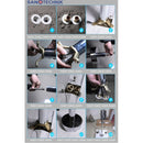 Sanotechnik vrijstaande badkraan Roma 119x20x16