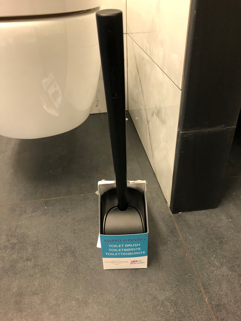Toiletborstel SaniMaid Paris inclusief houder mat zwart