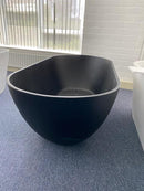 Vrijstaand ligbad 175x85 Cusco Cast Marble mat zwart AR