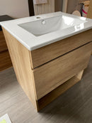 Badmeubel Smart 60x46x53cm Eiken 1 lade greeploos