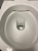 Rimfree toiletpot Sanotechnik Uno zonder spoelrand 53x40x35 incl. slim wc zitting