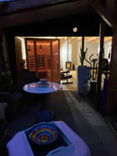 Sauna Oslo 150x150x200cm 2625 Watt 2 persoons infrarood