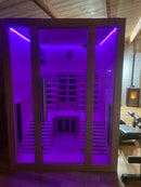 Sauna Oslo 150x150x200cm 2625 Watt 2 persoons infrarood