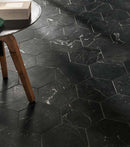 Tegel Hexagon Roma Grafite mat 21,6x25