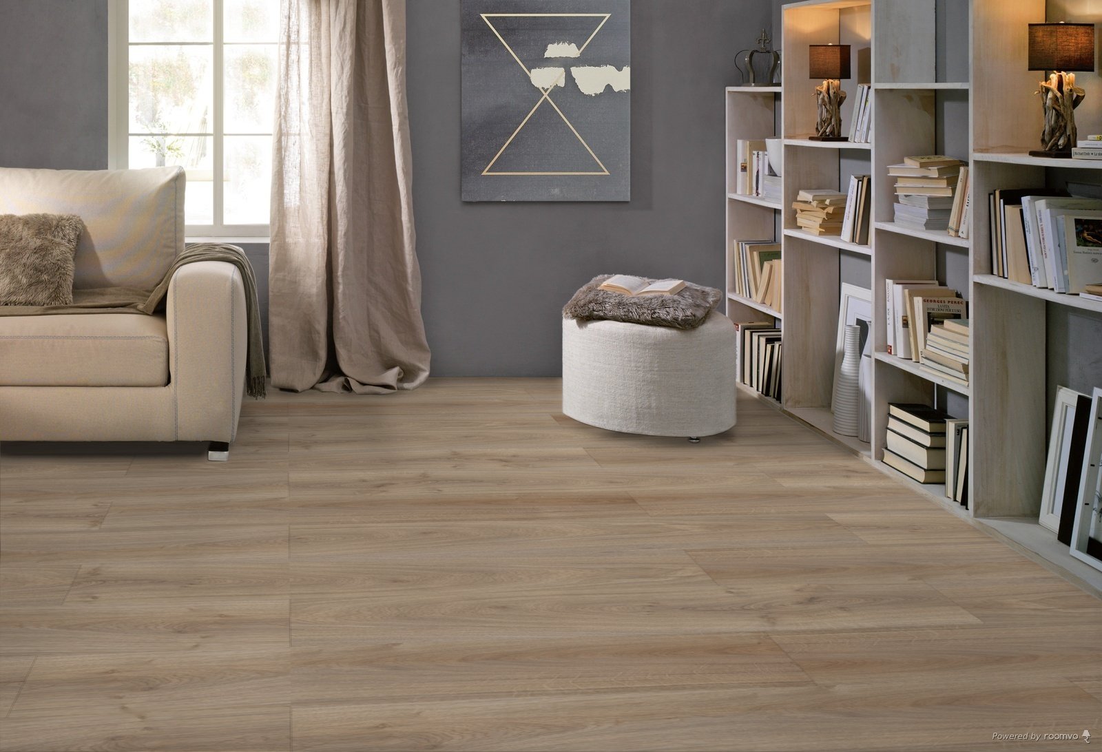Tegel Silverwood Miele 30x120 Houtlook