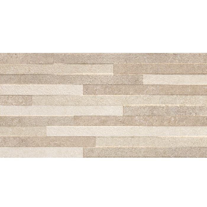 Tegel Pierre Taupe Decor 30x60 cm Wand