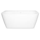 Half vrijstaand bad 150x75cm Kerra Mona Back to Wall