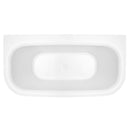 Half vrijstaand bad 150x75cm Kerra Mona Back to Wall