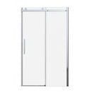 Schuifbare nisdeur douchedeur Elegance chroom anti-kalk