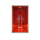 2 persoons infrarood Sauna 120x100x195cm Ruby 2200 Watt
