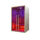 2 persoons infrarood Sauna 120x100x195cm Ruby 2200 Watt