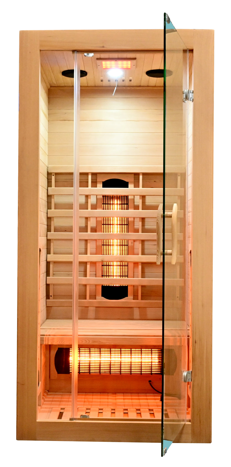 Infrarood sauna voor 1 persoon Malmö 90x90x190cm 1320 Watt