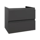 Onderkast Sally 60x45 greeploos 2 laden softclose