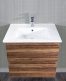 Wastafelkast Sally 120x45 greeploos 2 laden softclose Garda Hout incl. wastafel