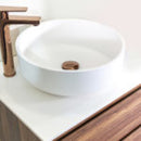 Wastafelkast Sally 120x45 greeploos 2 laden softclose Garda Hout incl. wastafel