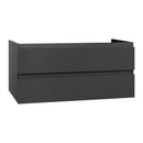 Wastafelkast Sally 120x45 2 softclose laden zonder greep