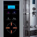 Gesloten douchecabine 1/4 rond 90x90 Silver Diamond