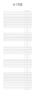 Elektrische badkamer radiator E-Wien Wit