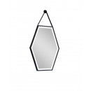 Spiegel 60x80cm mat zwart Soho Black met indirecte LED verlichting