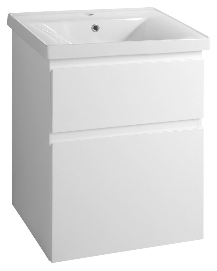 Wastafel onderkast greeploos Altair 60x45x72,5 Div kleuren