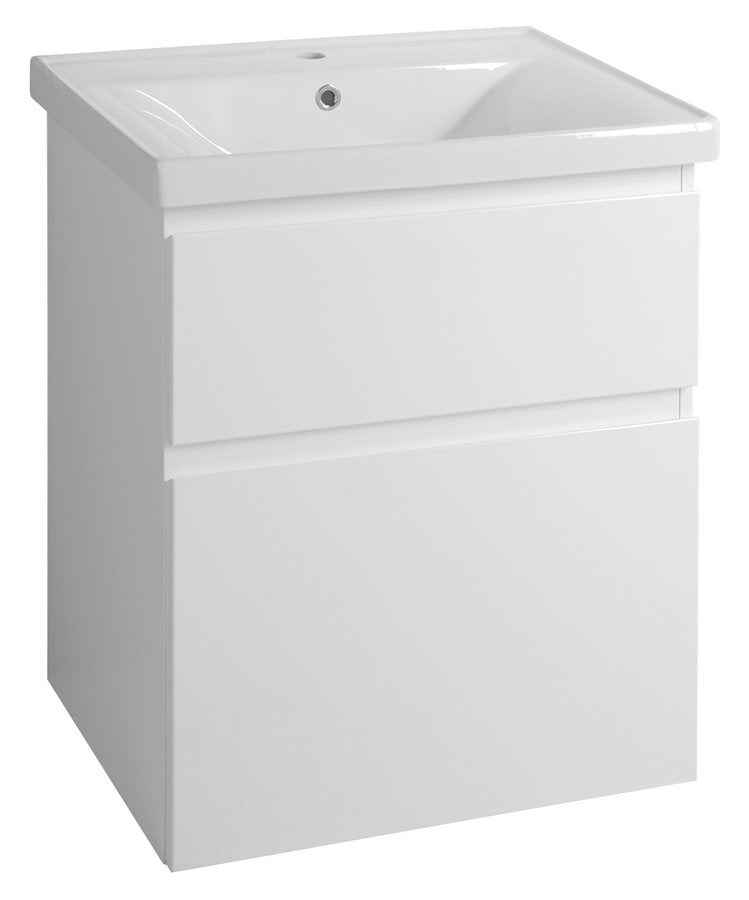 Wastafel onderkast greeploos Altair 65x45x72,5 div. kleuren