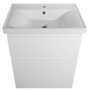 Wastafel onderkast greeploos Altair 65x45x72,5 div. kleuren