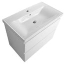 Wastafel onderkast greeploos Altair 80x45x60 Div. kleuren