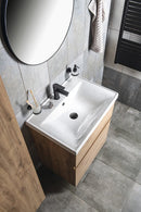 Wastafel onderkast greeploos Altair 65x45x72,5 div. kleuren