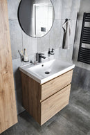 Wastafel onderkast greeploos Altair 70x60x45 Div. kleuren