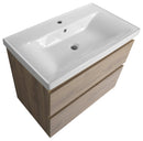 Wastafel onderkast greeploos Altair 80x45x60 Div. kleuren