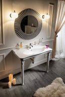 Keramische retro wastafel Antik 100x50cm muurbevestiging