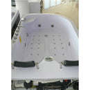 Whirlpoolbad 120x180x66 Carmen hoekbad rechts