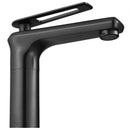 Wastafelkraan (oud) mat zwart Rea Blade eenhendel bediening