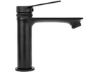 Halfhoge wastafelkraan mat zwart Rea Viral