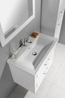 Retro wastafel onderkast Favolo mat wit Diverse afmetingen