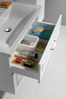 Retro wastafel onderkast Favolo mat wit Diverse afmetingen