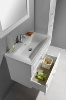 Retro wastafel onderkast Favolo mat wit Diverse afmetingen