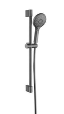 Luzi Rainshower Glijstangset Gun metal