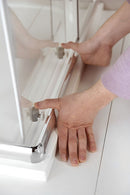 Arleta Douchecabine 90x90 Kwartrond Mat Zwart