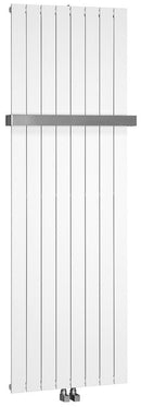 Designradiator 60x180cm 1205W wit midden aansluiting Colonna