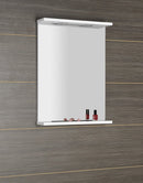 Spiegel 40x70x12 met LED licht en planchet Korin