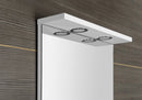 Spiegel 40x70x12 met LED licht en planchet Korin