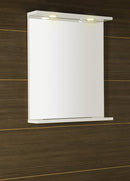 Spiegel 60x70x12 met LED licht en planchet Korin