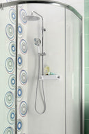 Doucheset met thermostaatkraan Sapho Liam chroom